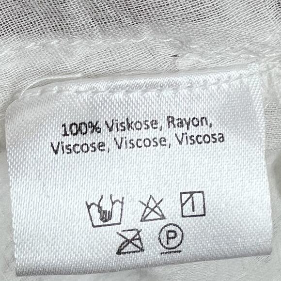 RubyYaya Alicante Embellished Tunic Front Tie Maxi Dress Size Medium - Picture 11 of 12